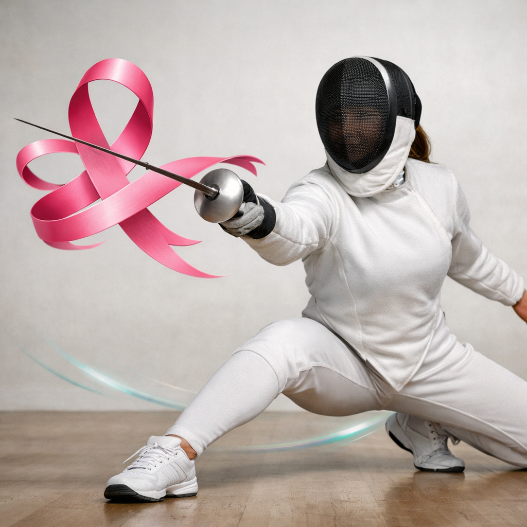 Escrime santé pour les femmes touchées par un cancer du sein